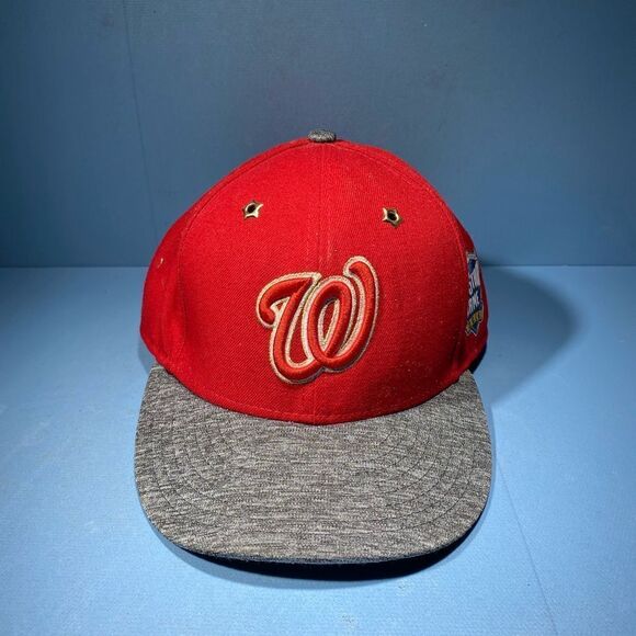 Washington Nationals MLB All Star Game 59FIFTY On Field Flat Brim Fitted Hat Cap - Picture 1 of 6